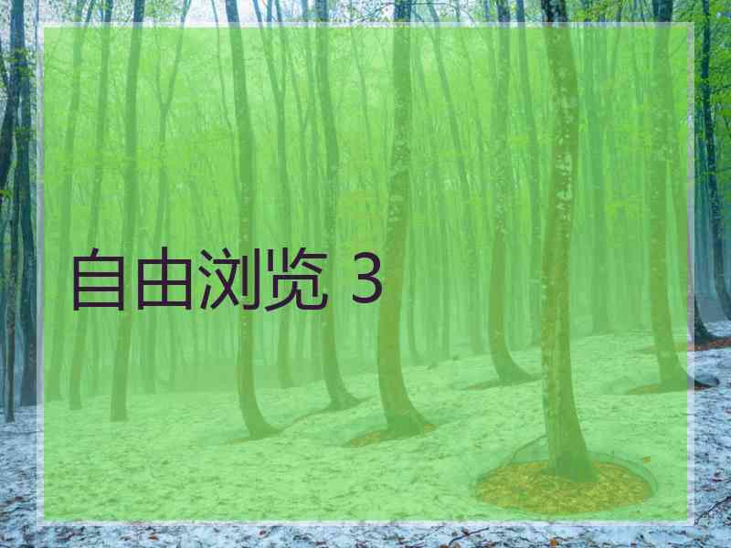 自由浏览 3